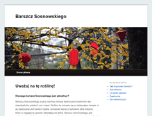 Tablet Screenshot of barszcz-sosnowskiego.pl